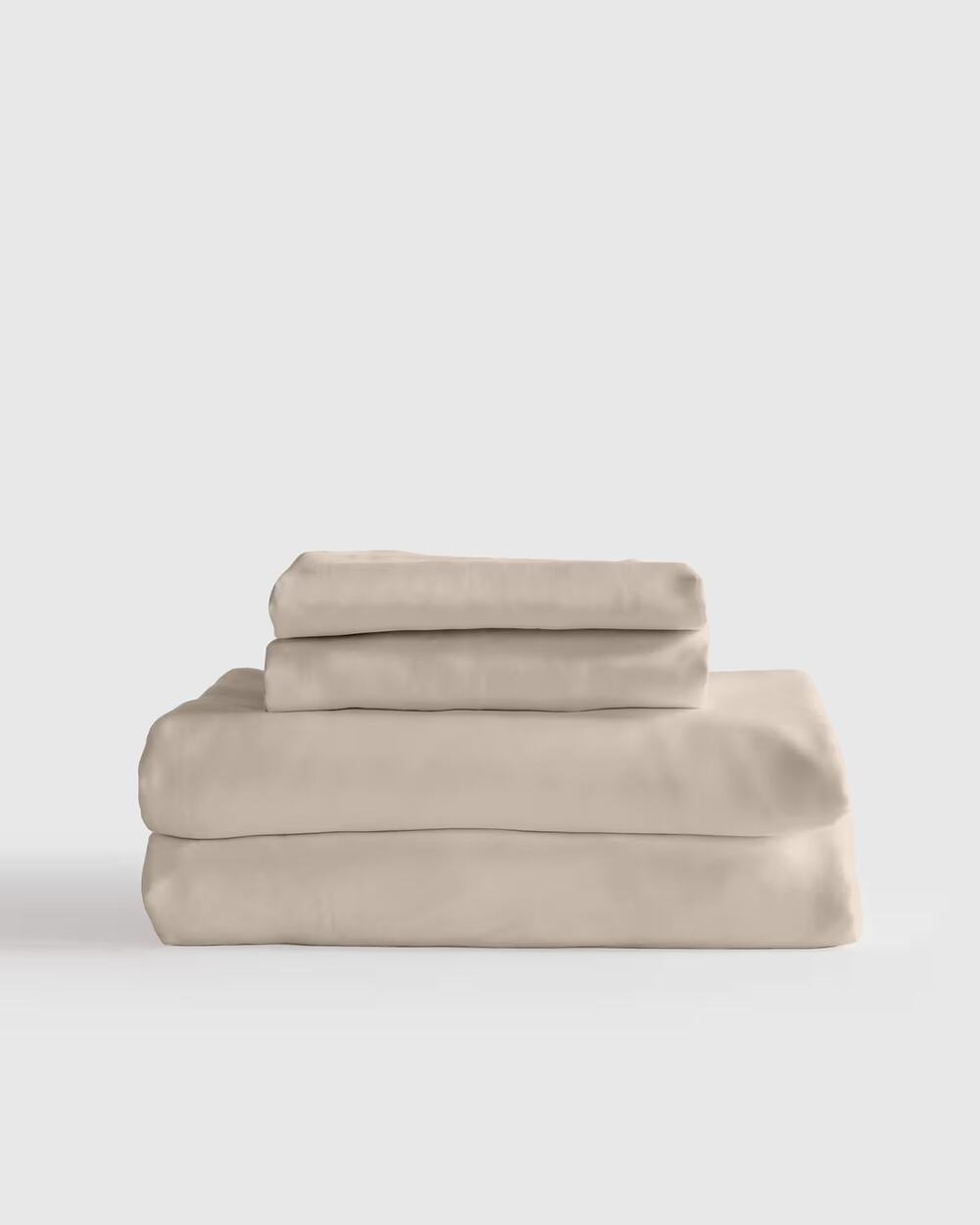 Quince Bamboo Sheet Set Full Sand NWOT Store Return
